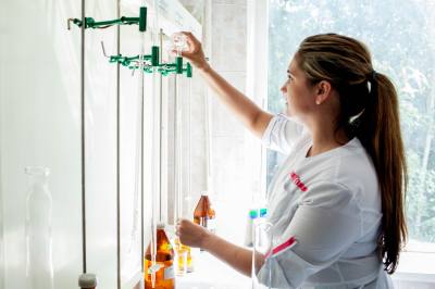 На водоочистных сооружениях ведут контроль за очисткой воды /ФОТО/