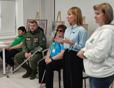 Визит в «ДоброДом» в рамках месячника «Белая трость»