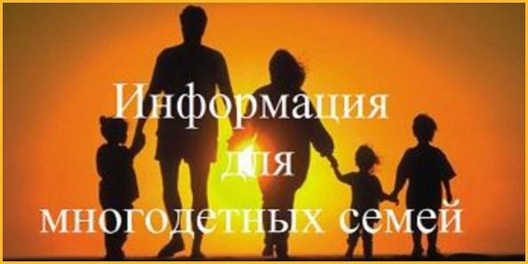 Выплаты многодетным москвичам