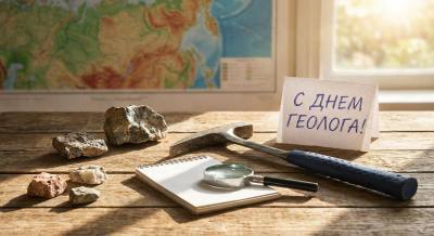 Поздравление главы города Дмитрия Кощенко с Днем геолога
