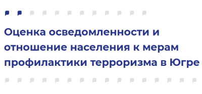 Опрос на тему профилактики терроризма