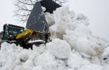 За выходные из города вывезли более 7 тысяч кубических метров снега