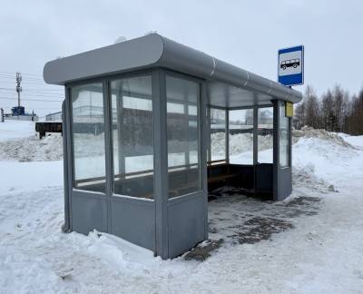 Продолжается обновление остановочных павильонов