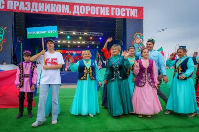 Вартовчане – участники окружного Сабантуя /ФОТО/