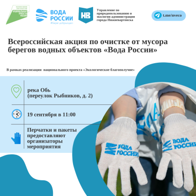 Всероссийская акция "Вода России" Всероссийская акция "Вода России"