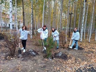 Экологический субботник в парке Победы Экологический субботник в парке Победы