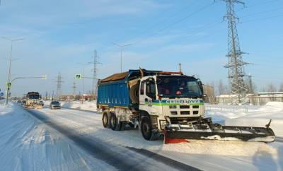 Патрульная очистка улично-дорожной сети продолжается