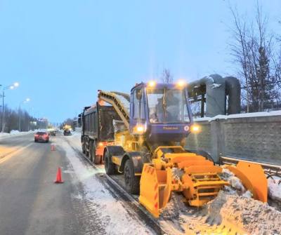 Плановая уборка снега