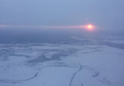 Морозы не отступают 