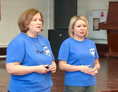 Добровольцы рассказали школьникам о своей миссии