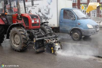 В Нижневартовске готовятся к ремонту дорог