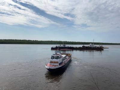 Катер «Лина» готовят к патрулированию