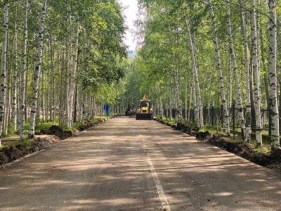 Ведётся благоустройство   