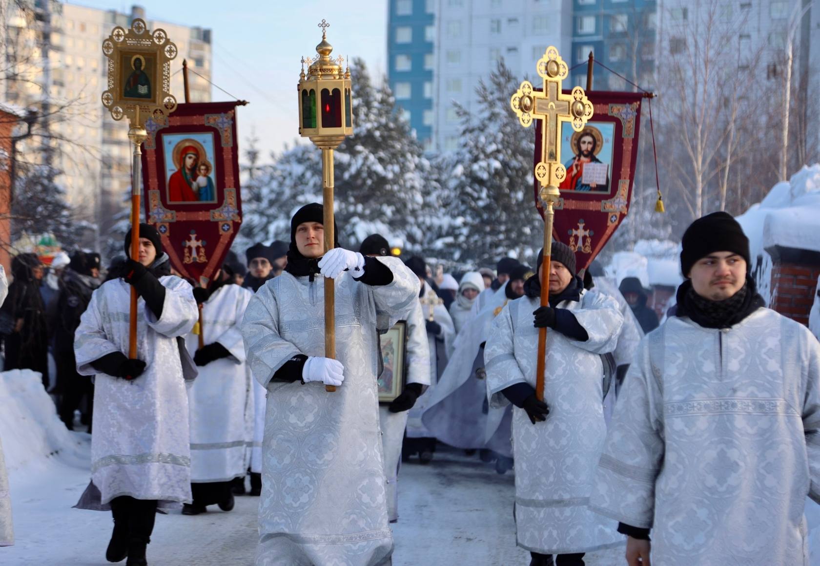 Вартовчане отмечают Крещение Господне