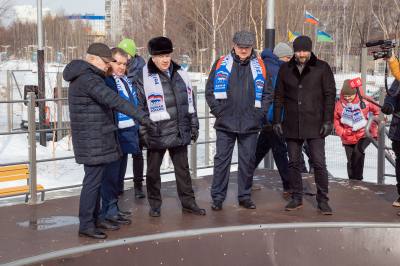 Спикер окружной Думы Борис Хохряков посетил ряд строящихся объектов Спикер окружной Думы Борис Хохряков посетил ряд строящихся объектов