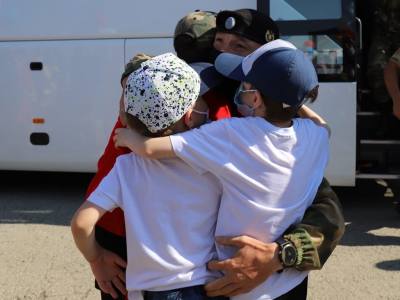 Сотрудники спецназа Управления Росгвардии Югры вернулись домой /ФОТО, ВИДЕО/