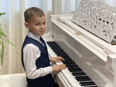 Сольный концерт юного пианиста