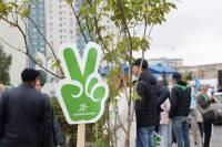 В Нижневартовске появился Сад благодарности медицинским работникам /ФОТО/