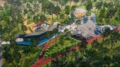 В Югорске обустроили парк благодаря нацпроекту В Югорске обустроили парк благодаря нацпроекту