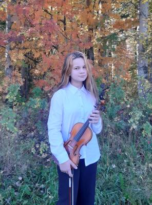 Льются звуки скрипки