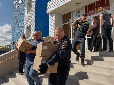 Гуманитарная миссия продолжается /ФОТО/ Гуманитарная миссия продолжается /ФОТО/