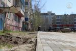 Марафон благоустройства»: во втором микрорайоне спорится работа /ФОТО/ИНФОГРАФИКА/ 