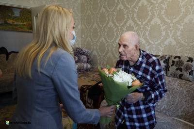 Ветерана Илью Полещука поздравили с 95-летием! /ФОТО/ Ветерана Илью Полещука поздравили с 95-летием! /ФОТО/