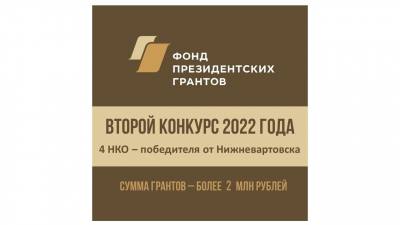 26 проектов социально ориентированных НКО из Югры получили поддержку Фонда президентских грантов на сумму более 24 миллионов рублей.