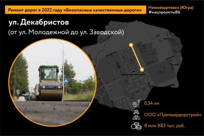Ремонт улицы Декабристов   