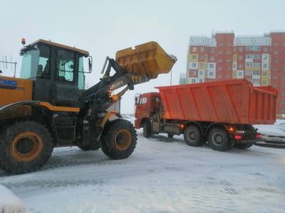 Ведётся уборка снега Ведётся уборка снега