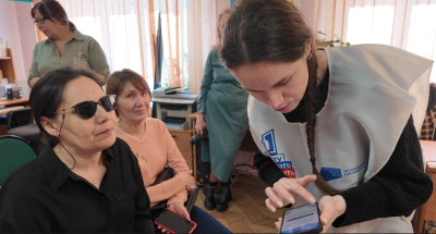 Помогут проголосовать: волонтёры комфортной городской среды помогают людям старшего возраста и общественным организациям 