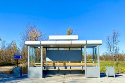 Установлена еще одна новая остановка /ВИДЕО/