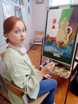 Юная художница Мария Балычева представит выставку «Полет души»