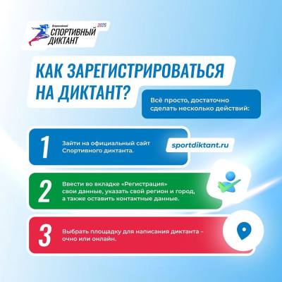 Принять участие в Спортивном диктанте