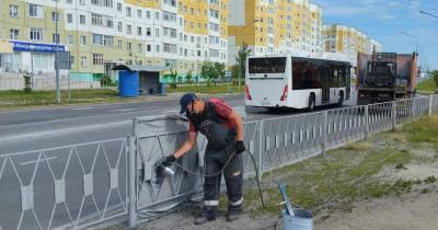 Обновление дорожной инфраструктуры /ФОТО/ Обновление дорожной инфраструктуры /ФОТО/