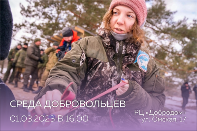 тематическая  встреча «Среда добровольцев»