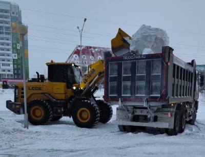 Ежедневные снегоуборочные работы /ФОТО/ Ежедневные снегоуборочные работы /ФОТО/