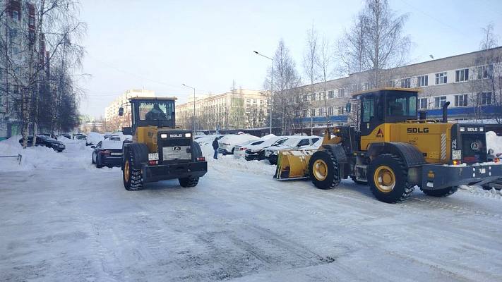 Новости:  Вывоз снега продолжается 
