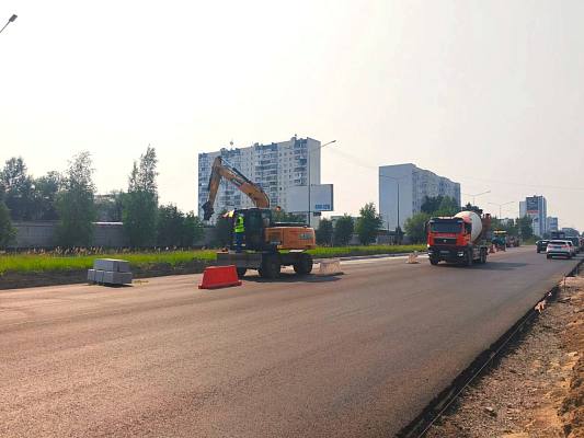 Новость дня: В Нижневартовске продолжаются дорожные работы