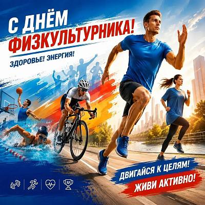 Новость дня: Поздравление главы города Дмитрия Кощенко с Днем физкультурника 