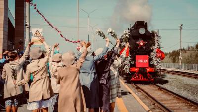 Ретропоезд «Эшелон Победы» прибудет в Нижневартовск